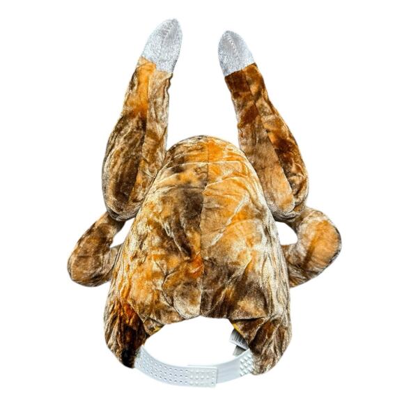 DanDee Turkey Plush Thanksgiving‎ Musical Hat Snapback 14" Funny 2010 Gag Gift - Picture 4 of 12